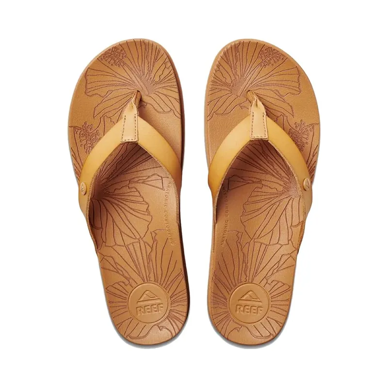 Reef Zehentrenner Cushion Porto Cruz Womens Sand Natural US 10 (41) Preisknaller