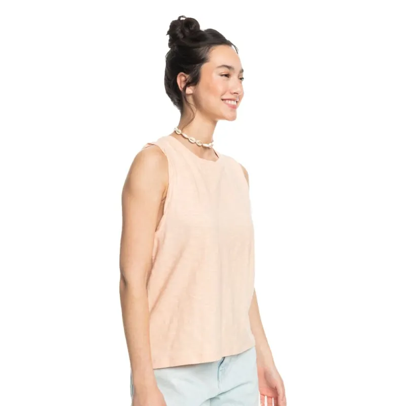 Billig Roxy On The Shoreline Top Peach Parfait L