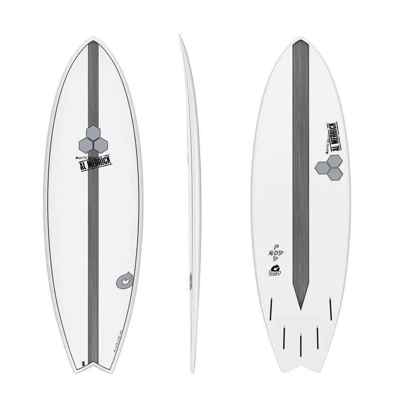 Preiswert Surfboard CHANNEL ISLANDS X-lite Pod Mod 5.6 weiss