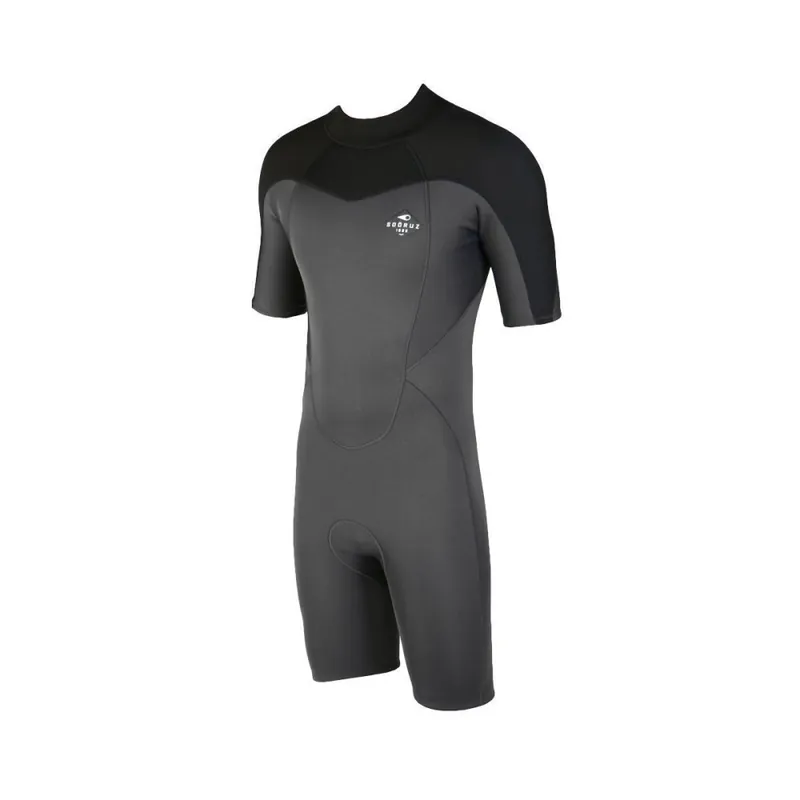 Sichere Zahlung Soöruz Shorty Fly Backzip 2/2mm grey XXL (56)