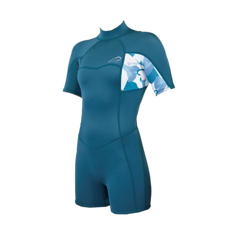 Meistverkauft Soöruz Divine Shorty Backzip 2/2 Blue L (40)