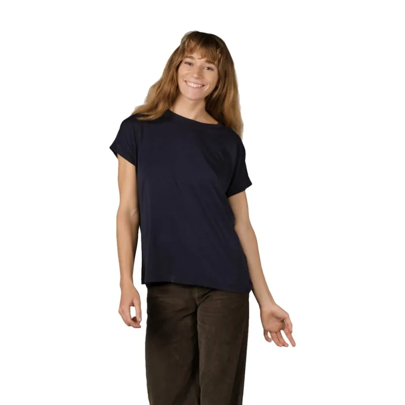 Klitmoller Collective Sigrid Tee Navy L Expressversand