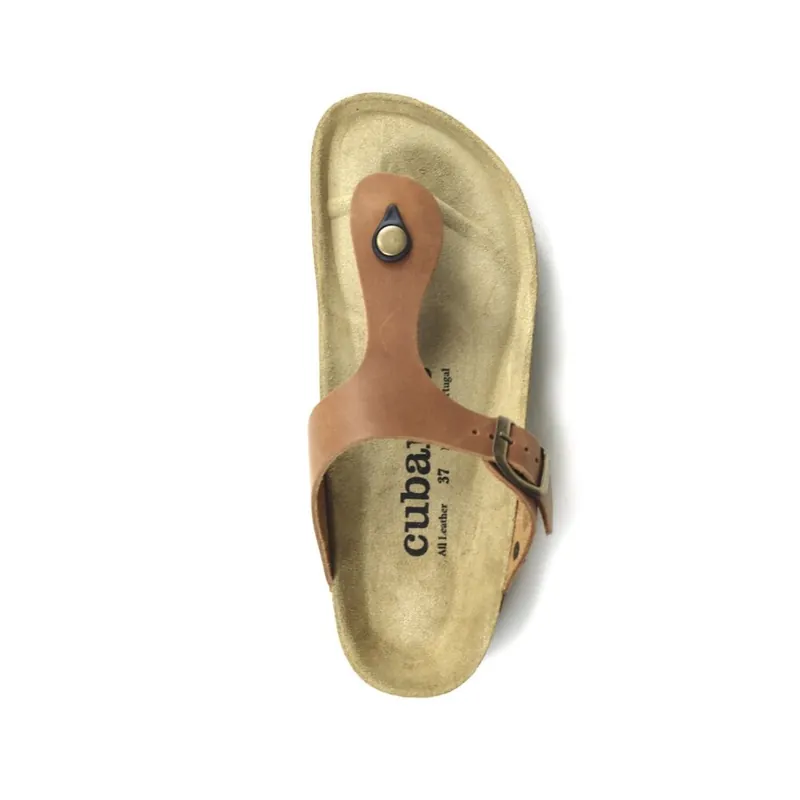 Markenware Cubanas Comp 120 Zehentrenner Brown