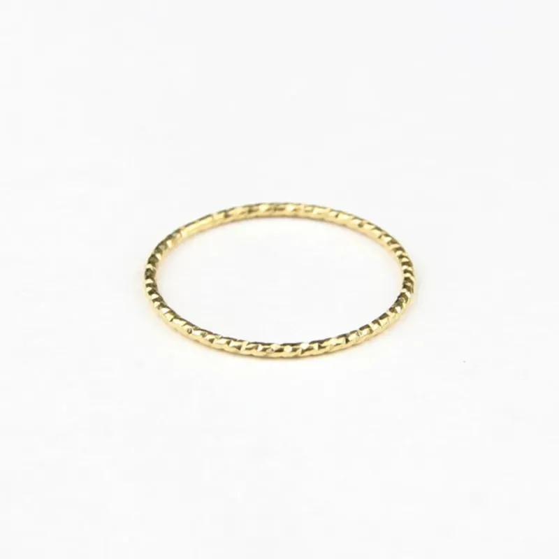 Neu Jewelberry Ring Shiny Circle vergoldet S