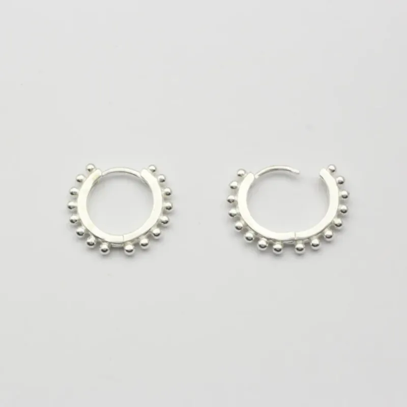 Bestpreis Jewelberry Kreole Mini Ballas Silber