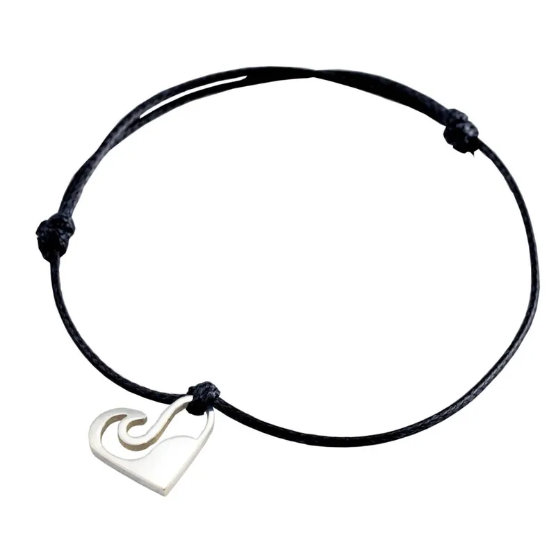 Preis Gesenkt Silver+Surf Silber Schmuck Love Welle Wave
