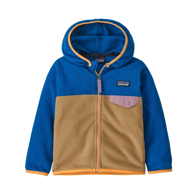 Heißes Angebot Patagonia Baby Micro D Snap-T Jacke Grayling Brown 12-18 Mon.