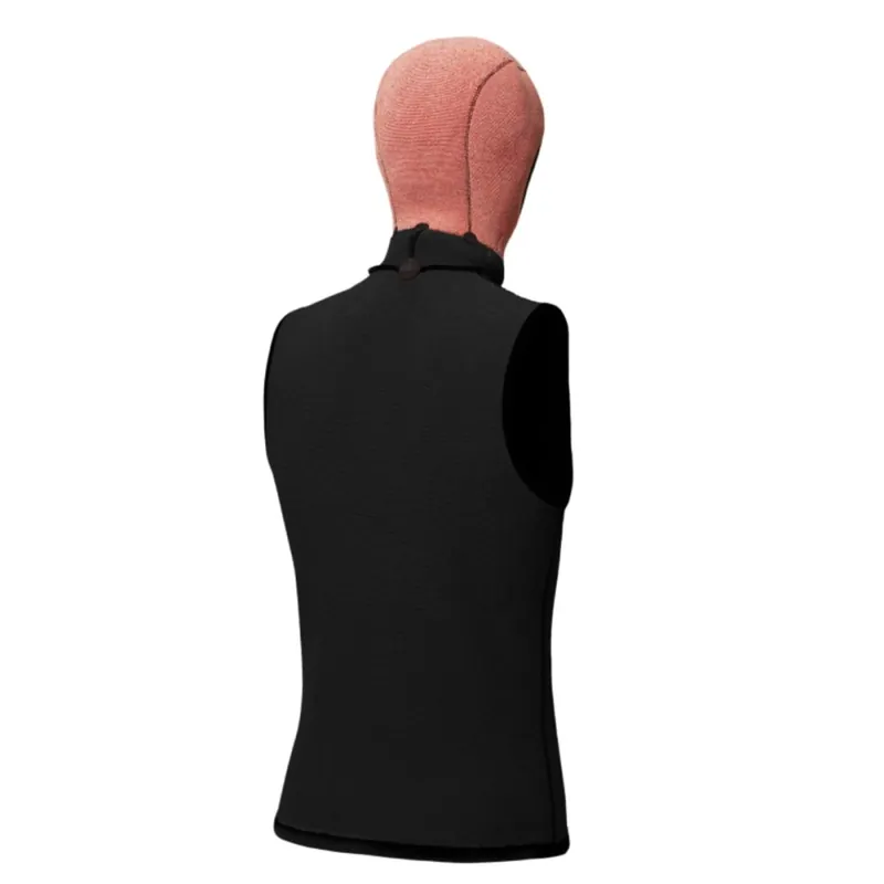 Mystic Neoprene Top with Hood Black 3/2mm S Sonderangebot