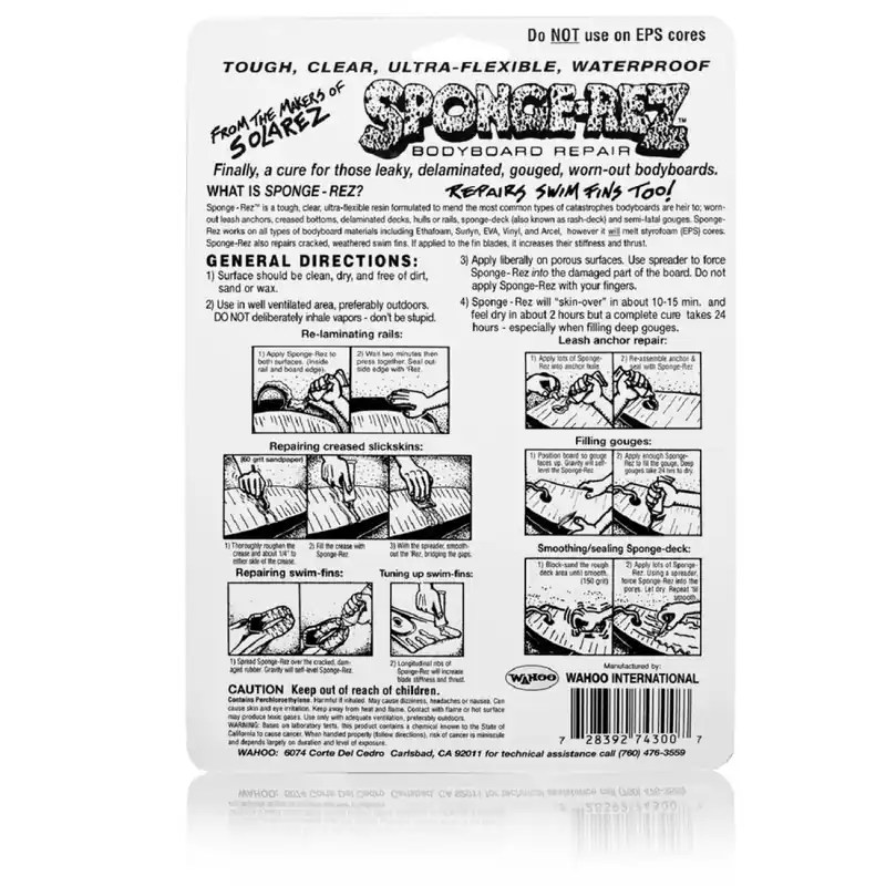 SOLAREZ Sponge Rez Bodyboard Repair 56g Sale