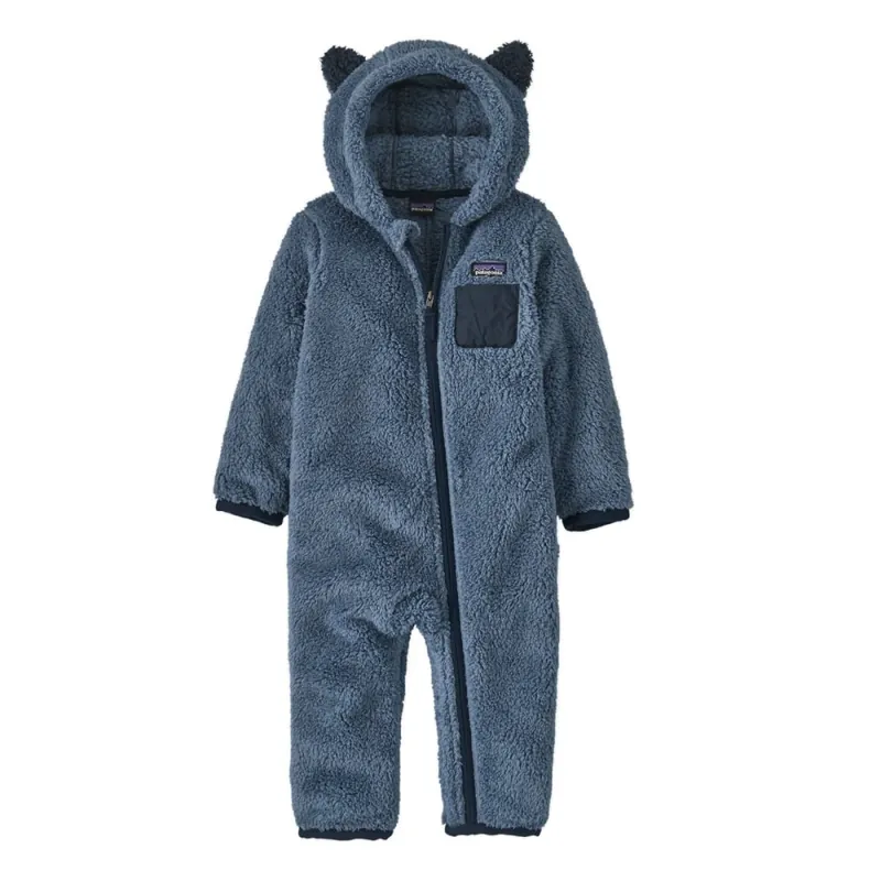 Patagonia Baby Furry Friends Bunting Utility Blue 12 Mon Nur Heute