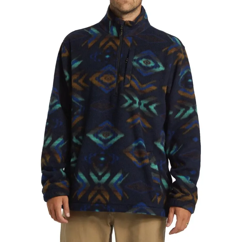 Mega-Angebot Billabong Boundary Mock Neck Fleece Pullover Navy M