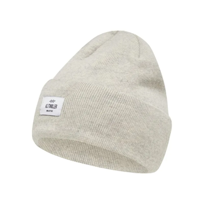 Klitmoller Collective Tall Beanie Pastel Grey Zertifiziert