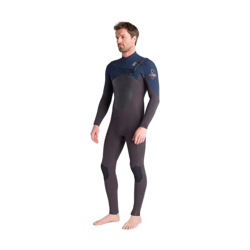 Markenprodukt C-Skins NuWave ReWired 5/4 Frontzip Neoprenanzug Blue/Charcoal LT