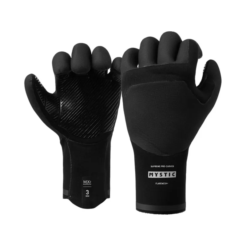 Heißes Angebot Mystic Roam Glove 3mm 5 Fingers Precurved Neoprenhandschuhe S