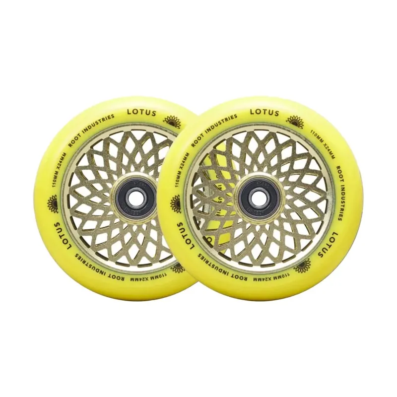 Root Lotus 110mm Scooter Rollen Radiant Yellow Bestpreis