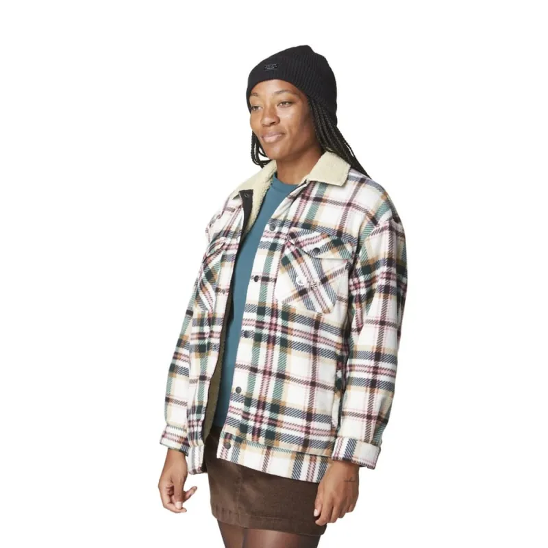 Picture Organic Clothing Frauen Jacke Gaiby Pearl Gray Print XS Letzte Chance