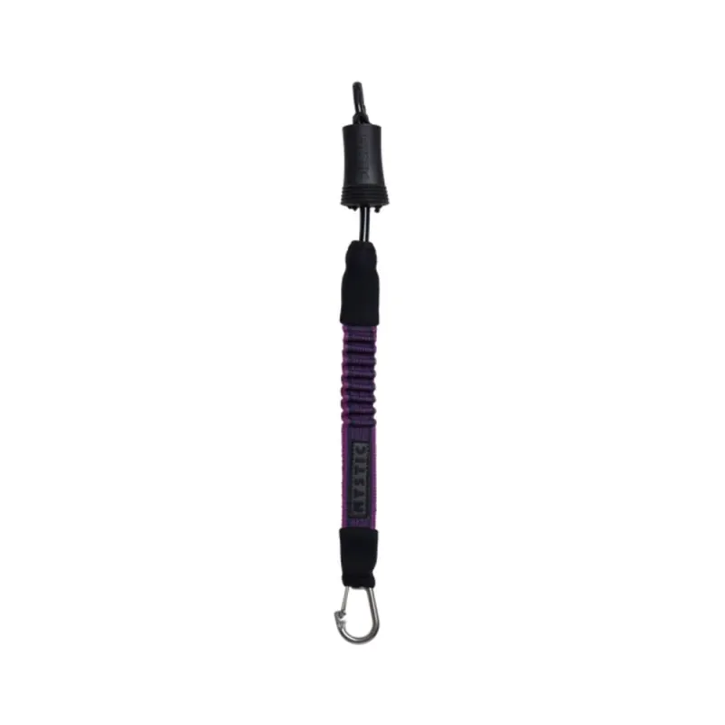 Begrenztes Angebot Mystic Kite Safety Leash Short Purple Grey