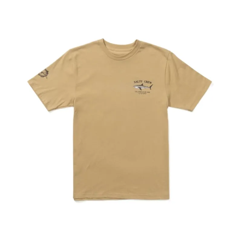 Salty Crew Bruce Boys Kids S/S Tee Khaki XL (14 Jahre) Top-Seller