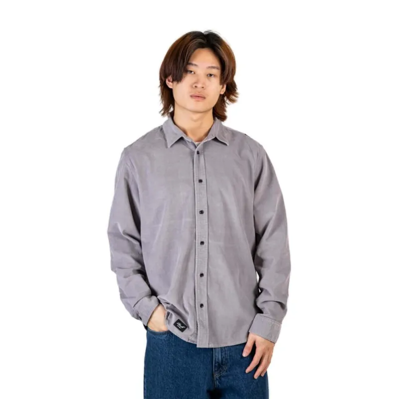 Reell Strike Shirt Grey Purple M Garantierte Lieferung