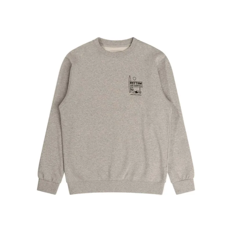 Neu Rhythm Siesta Fleece Crew Grey Heather