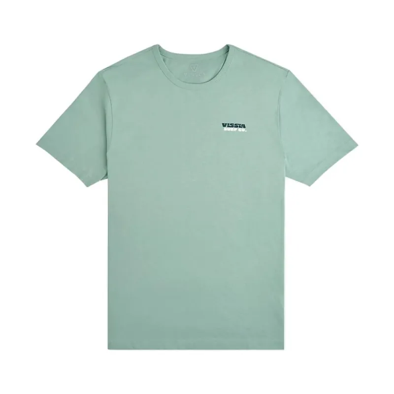 Vissla Sunset Wave Tee SS Jade S Meistverkauft