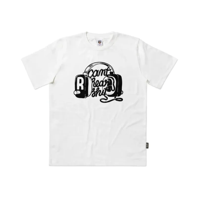 Top-Angebot The Dudes Cant Hear T-Shirt White M