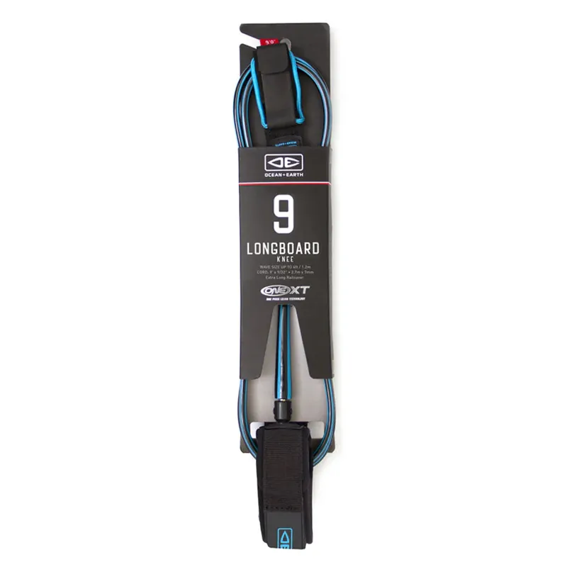 Ocean & Earth One XT Longboard Knee Leash 9'0" Garantierte Lieferung