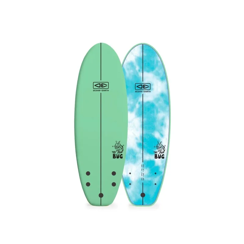 Ocean & Earth The Bug 4'8" Mini Softboard Spearmint Angebot