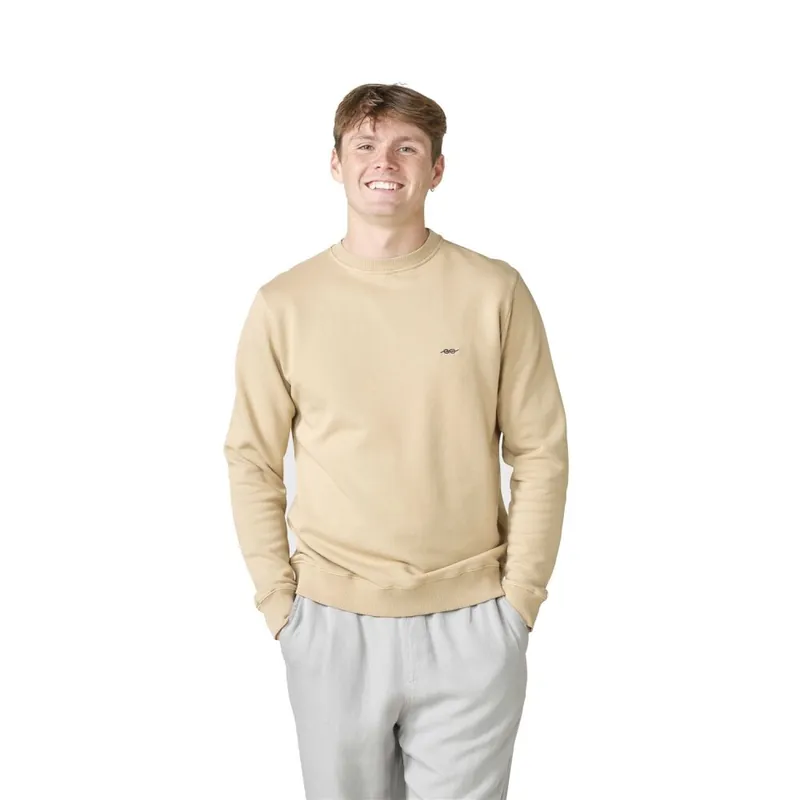 Klitmoller Collective Damon Knit Sweat Sand M Super-Preis
