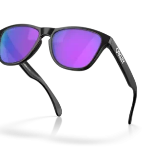 Neue Kollektion Oakley Frogskins S Sonnenbrille Matte Black Prizm Violet