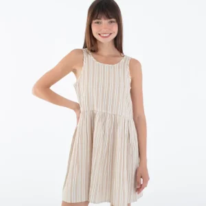 Neue Kollektion Hurley Womens New Heights Dress Tan XS