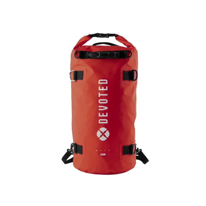 Devoted Dry Bag Backpack 40L Red Sichere Zahlung