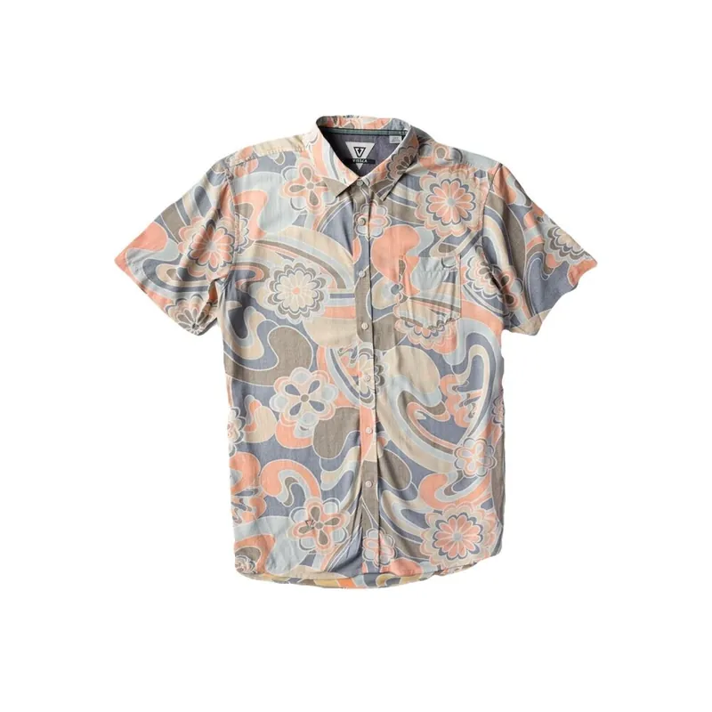 Neue Ware Vissla Groove Moove SS Shirt Coral Fade