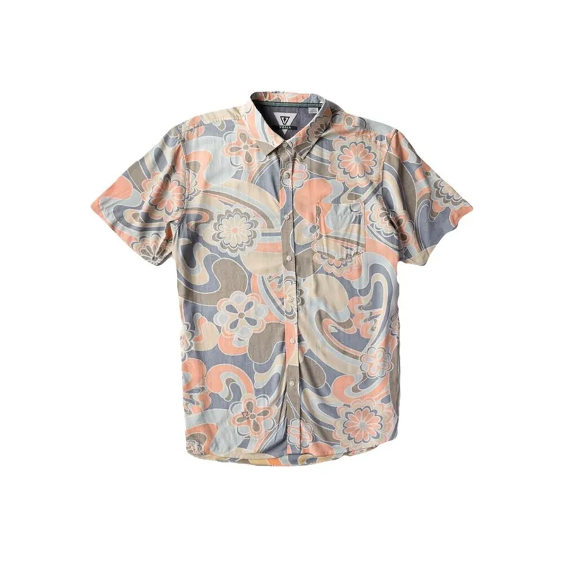 Solange Der Vorrat Reicht Vissla Groove Moove SS Shirt Coral Fade S