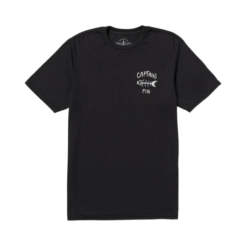 Captain Fin T-Shirt MT Bones Short Black S Preisknaller