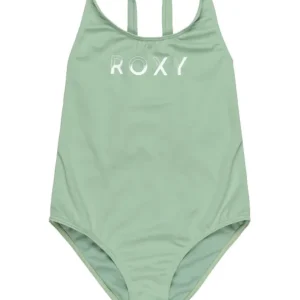 Roxy Badeanzug Girls Solid Active Basil 6 J Schneller Versand