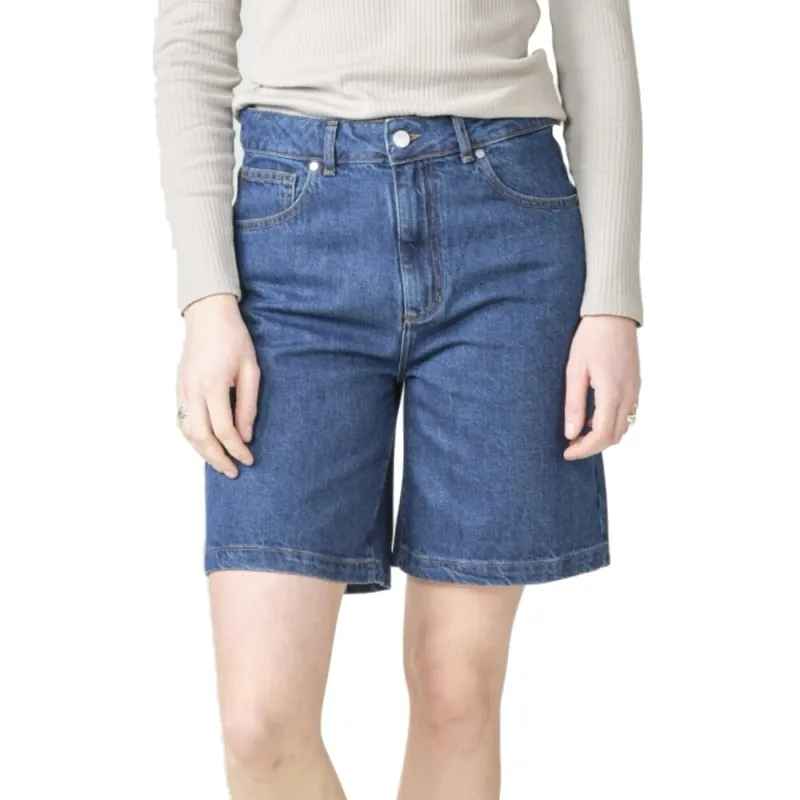 Markenware Klitmoller Collective Jules Shorts Dar Blue Stonewash 29