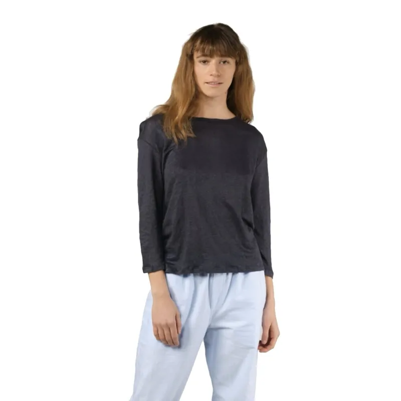 Expressversand Klitmoller Collective Gudrun LS Tee Navy XS