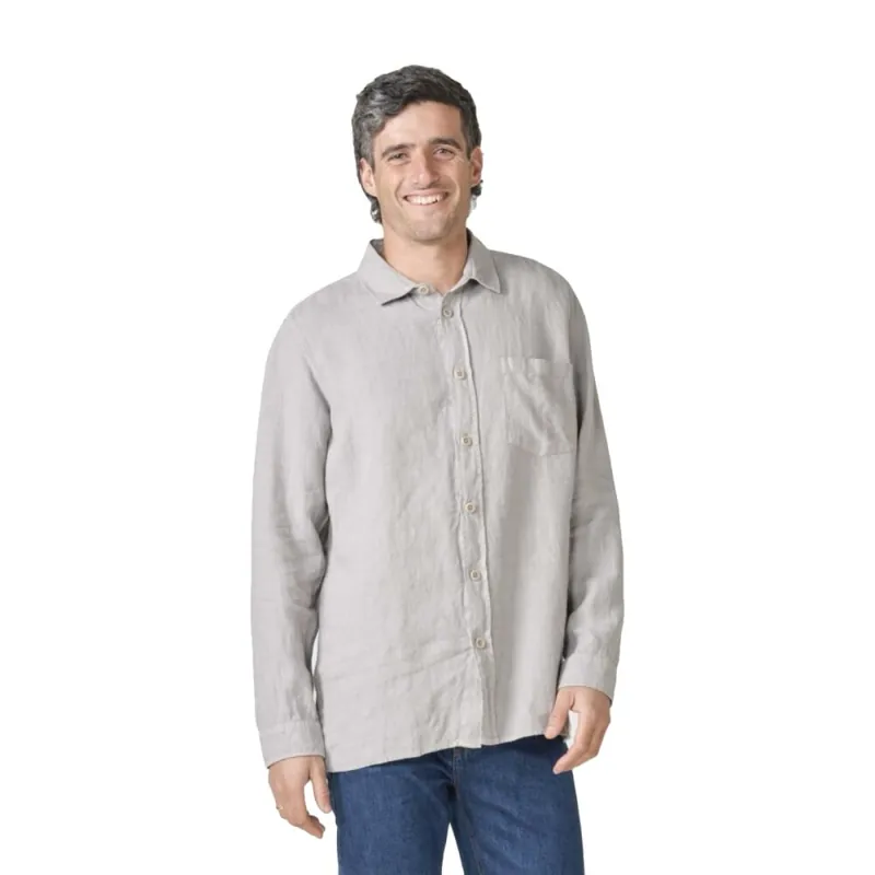 Wochenendangebot Klitmoller Collective Birger Shirt Hemd Pastel Grey