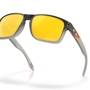 Top-Seller Oakley Holbrook Troy Lee Black Fade Prizm 24K Polarized Sonnenbrille