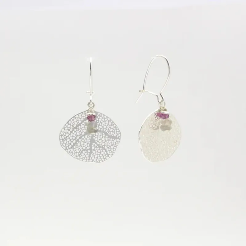 Beliebt Jewelberry Ohrringe Coral Leaf Silber
