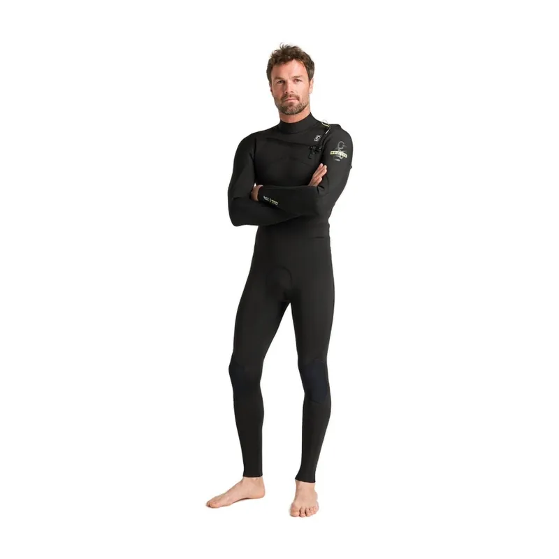 Beliebt C-Skins NuWave Session Lite 3/2 CZ Flatlock Neoprenanzug Black M