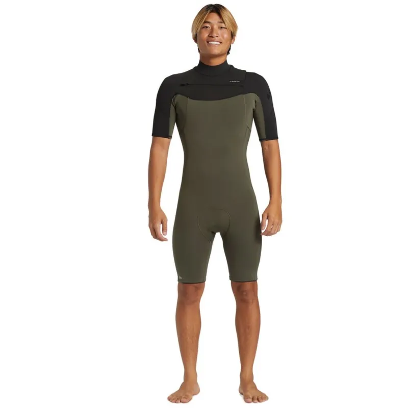 Quiksilver Everyday Session Frontzip Shorty 2/2mm Thyme Must-Have