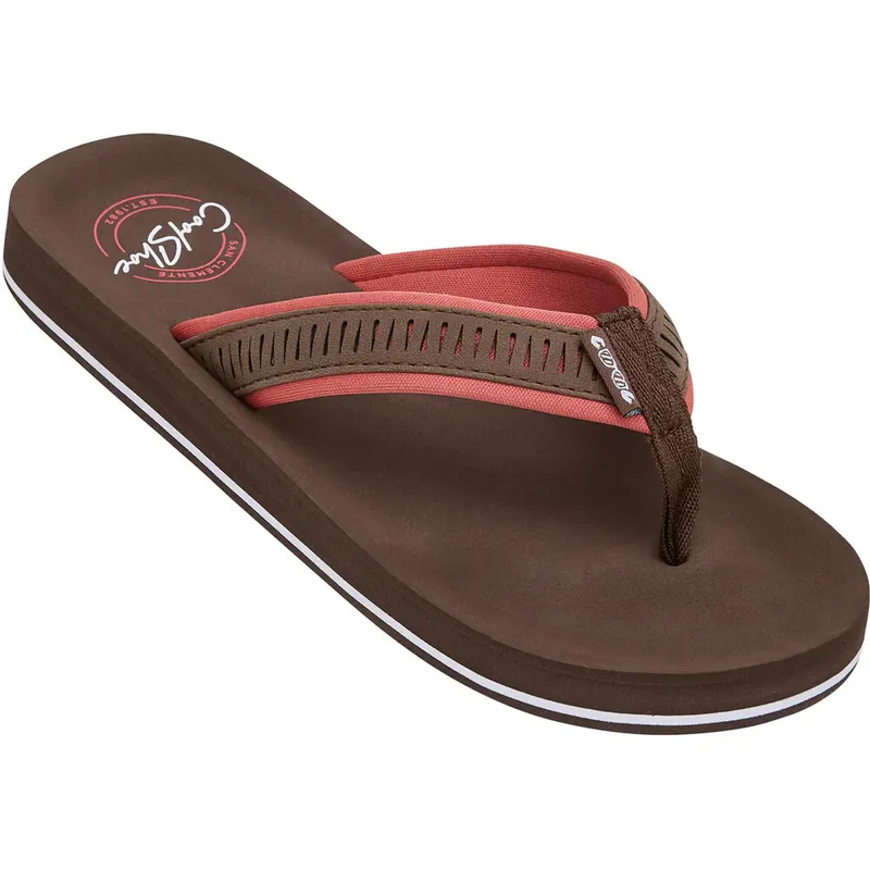 Schnäppchen Cool Shoes Aria Zehentrenner Earth Brown 38