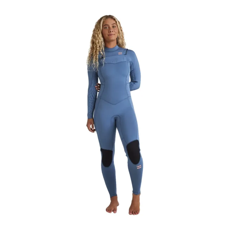 Billabong 3/2 Synergy Natural CZ Full Frauen Neoprenanzug Tidal Blue L (12) Kracherpreis