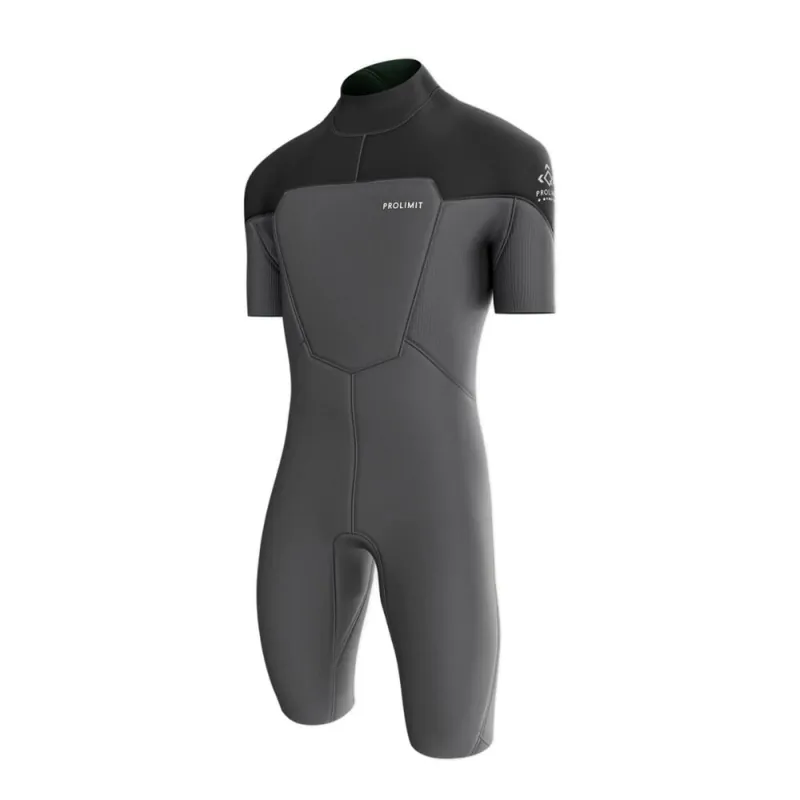 Saisonangebot Prolimit Fusion Shorty V-Zip 2/2 FL Neoprenanzug Back XXL (56)