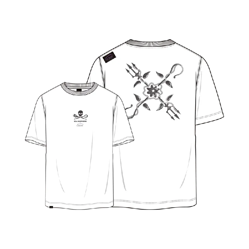 Oxbow x Sea Shepherd Shirt Blanc XS Heißes Angebot