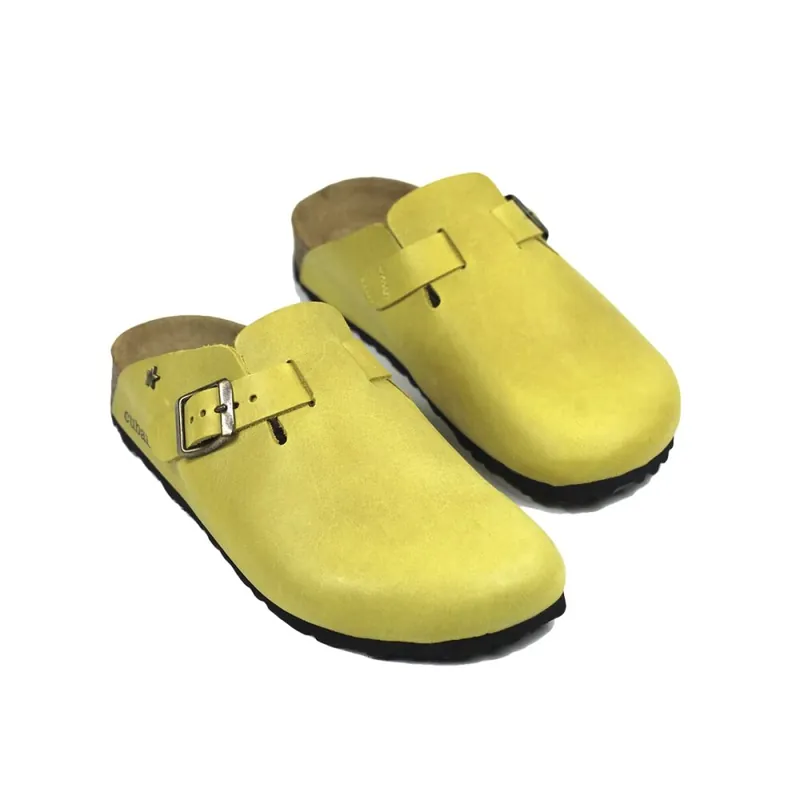 Cubanas Maria 100 Closed Sandale Yellow 36 Sonderangebot