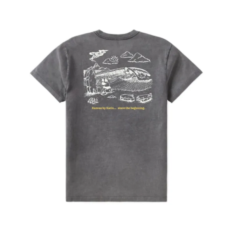 Katin Stone Age Tee Black Sand Wash M Angebot