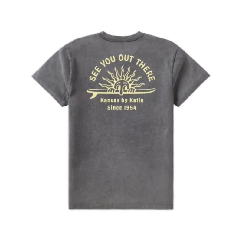 Katin Sunny Tee Black Sand Wash S Kracherpreis